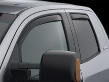 Load image into Gallery viewer, WeatherTech 07+ Toyota Tundra Double Cab Front and Rear Side Window Deflectors - Dark Smoke