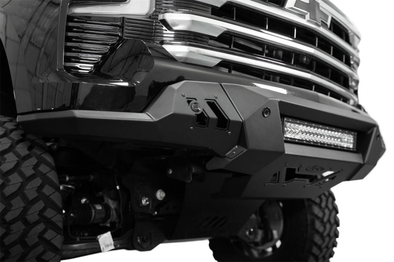 Addictive Desert Designs Bumpers - Steel ADD 2022+ Chevrolet Silverado 1500 Black Label Front Bumper
