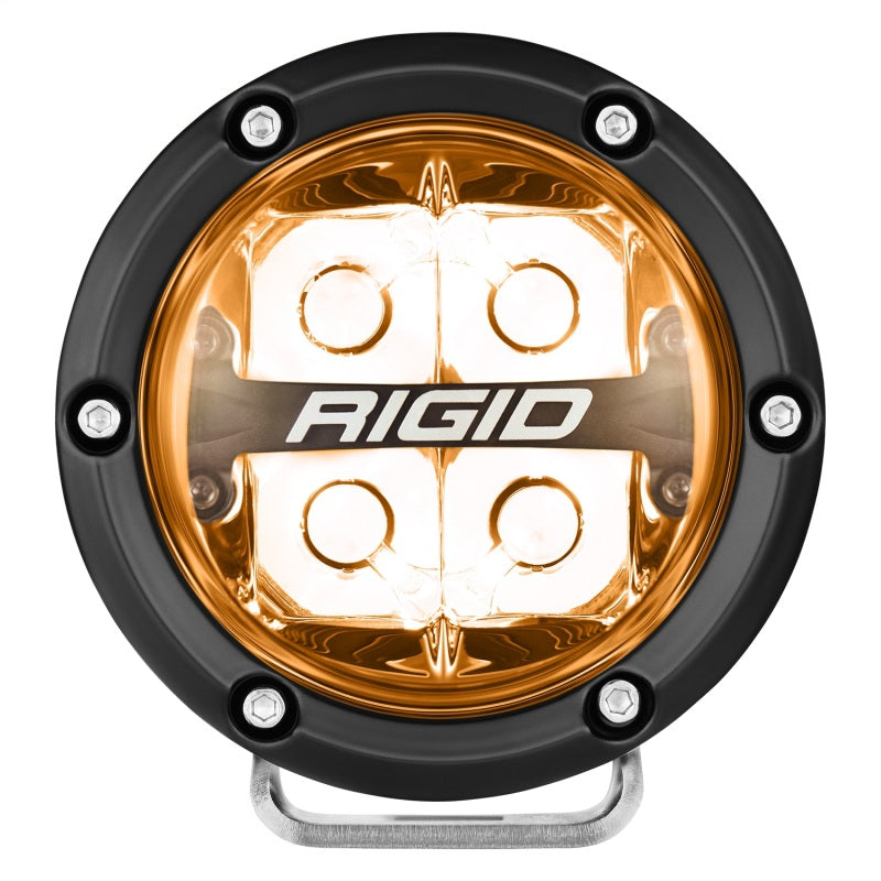 Rigid Industries Light Bars & Cubes Rigid Industries 360-Series 4in LED Off-Road Spot Beam - RGBW (Pair)