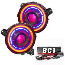 Load image into Gallery viewer, Oracle Oculus Bi-LED Projector Headlights for Jeep JL/Gladiator JT - w/ BC1 Controller