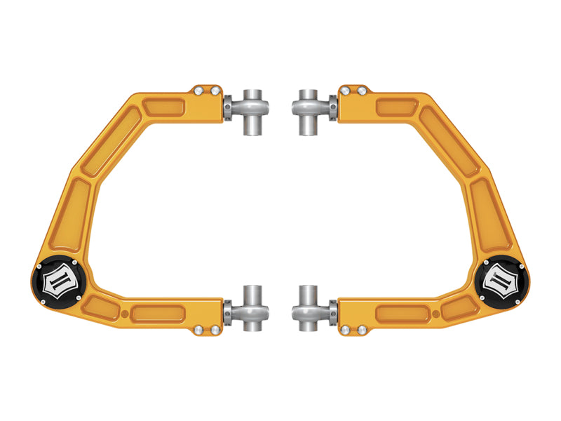 ICON Control Arms ICON 2024 Toyota Tacoma Billet Upper Control Arm w/ Delta Joint Pro - Gold Anodized