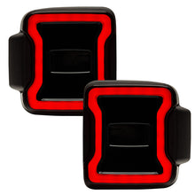 Load image into Gallery viewer, ORACLE Lighting Tail Lights Oracle Jeep Wrangler JL Black Series LED Tail Lights