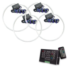 Load image into Gallery viewer, ORACLE Lighting Headlights Oracle Jeep Grand Cherokee 05-10 Halo Kit - ColorSHIFT w/ 2.0 Controller SEE WARRANTY