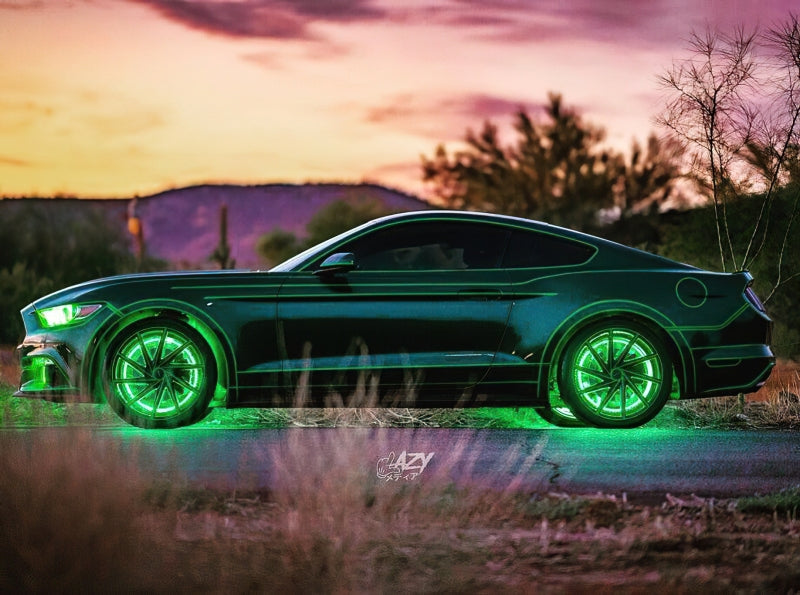 ORACLE Lighting Light Strip LED Oracle LED Illuminated Wheel Rings - ColorSHIFT No Remote - ColorSHIFT No Remote SEE WARRANTY