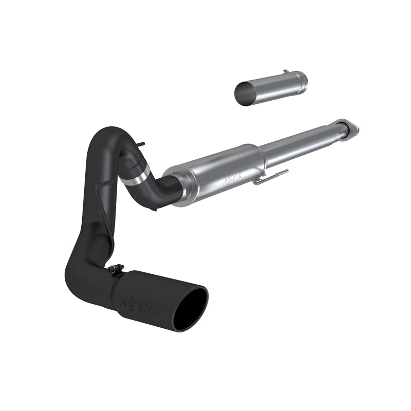 MBRP Catback MBRP 2015 Ford F-150 2.7L / 3.5L EcoBoost 4in Cat Back Single Side Black Exhaust System