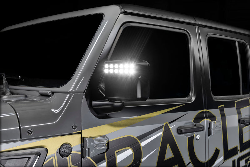 ORACLE Lighting Side Mirrors Oracle Lighting LED Off-Road Side Mirrors for Jeep Wrangler JL / Gladiator JT SEE WARRANTY