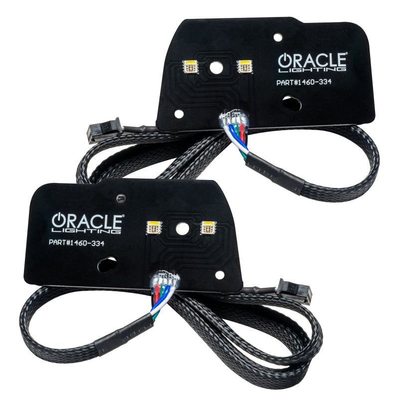 ORACLE Lighting Headlights Oracle 21-22 Ford F-150 ColorSHIFT RGB+W Headlight DRL Upgrade Kit w/ No Controller SEE WARRANTY