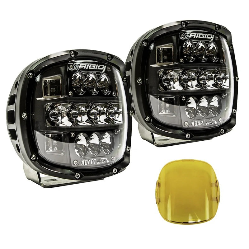 Rigid Industries Light Covers and Guards Rigid Industries Single Light Cover for Adapt XP - Black
