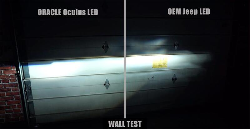 ORACLE Lighting Headlights Oracle Oculus BiLED Projector Headlights for Jeep JL/Gladiator JT  Satin Silver 5500K SEE WARRANTY