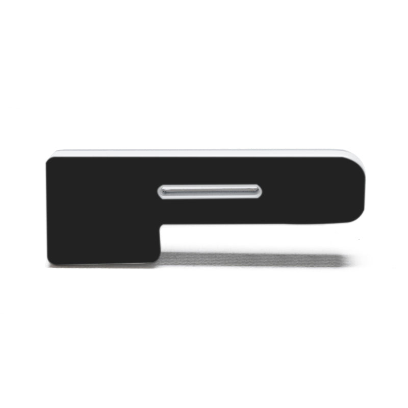 ORACLE Lighting Light Accessories and Wiring ORACLE Lighting Universal Illuminated LED Letter Badges - Matte Blk Surface Finish - P SEE WARRANTY