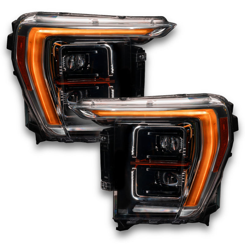 ORACLE Lighting Headlights Oracle 21-22 Ford F-150 ColorSHIFT RGB+W Headlight DRL Upgrade Kit w/ 2.0 Controller SEE WARRANTY