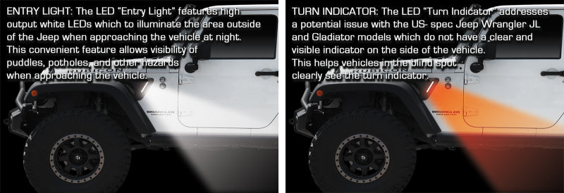 ORACLE Lighting Light Strip LED Oracle Sidetrack LED System For Jeep Wrangler JK SEE WARRANTY