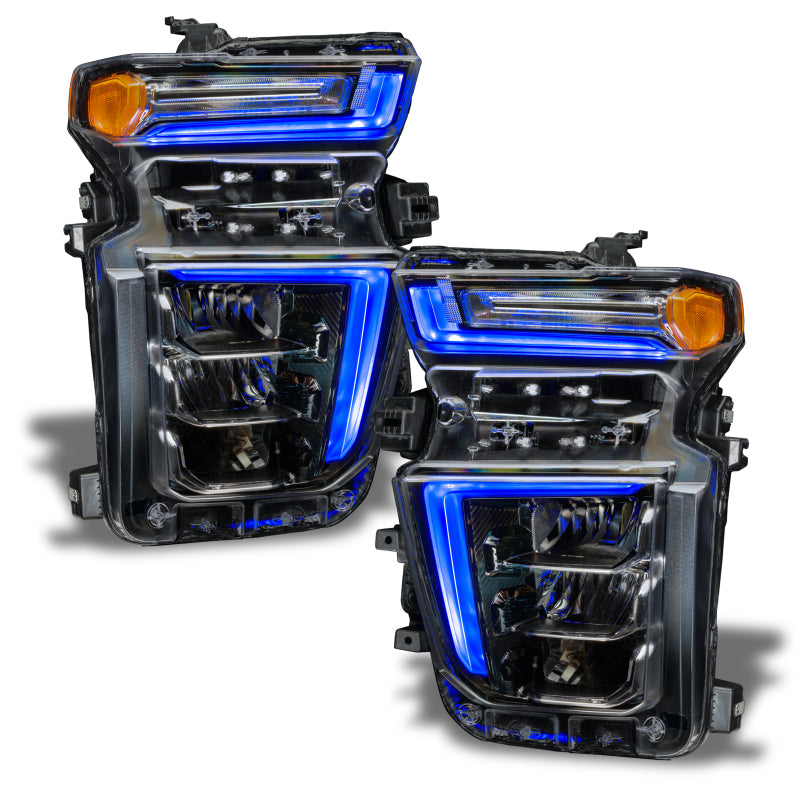 ORACLE Lighting Headlights Oracle 20-21 Chevy Silverado 2500 RGB+W Headlight DRL Kit - w/ Simple Controller SEE WARRANTY