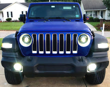 Load image into Gallery viewer, ORACLE Lighting Headlights Oracle Jeep JL/Gladiator JT Oculus Bi-LED Projector Headlights - Amber/White Switchback SEE WARRANTY
