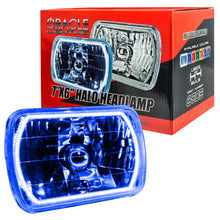 Load image into Gallery viewer, ORACLE Lighting Headlights Oracle Pre-Installed Lights 7x6 IN. Sealed Beam - Blue Halo SEE WARRANTY