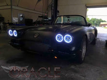 Load image into Gallery viewer, ORACLE Lighting Headlights Oracle Pre-Installed Lights 5.75 IN. Sealed Beam - White Halo SEE WARRANTY