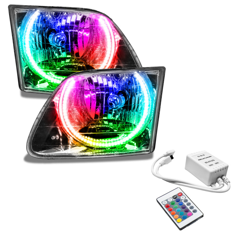 ORACLE Lighting Headlights Oracle 97-03 Ford F-150 SMD HL - ColorSHIFT w/ Simple Controller SEE WARRANTY