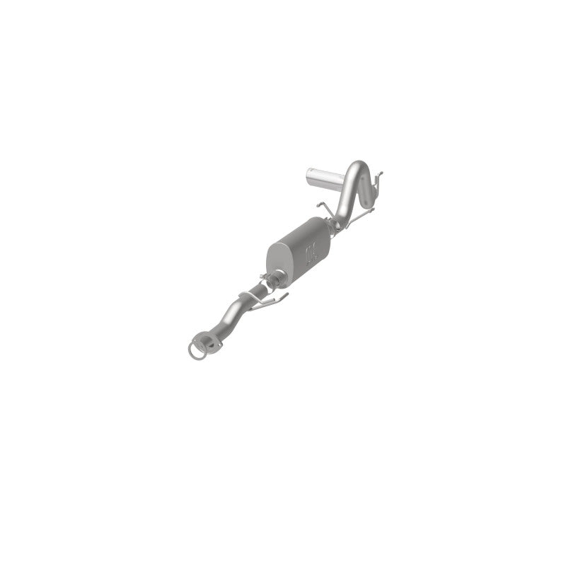 Magnaflow Catback MagnaFlow Cat-Back 2016 Toyota Tacoma 3.5L V6 SS 3in Single Pass Side Exit Rear 4in Tip