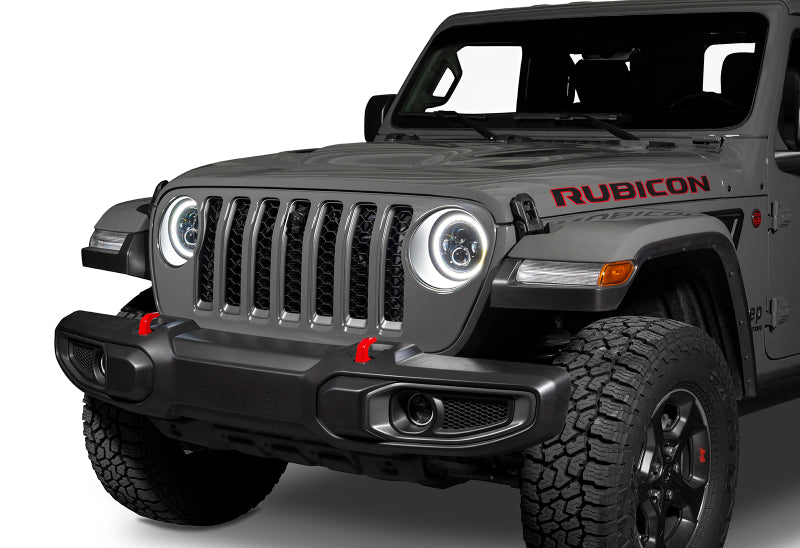 ORACLE Lighting Headlights Oracle Jeep Wrangler JL/Gladiator JT 7in. High Powered LED Headlights (Pair) - White SEE WARRANTY