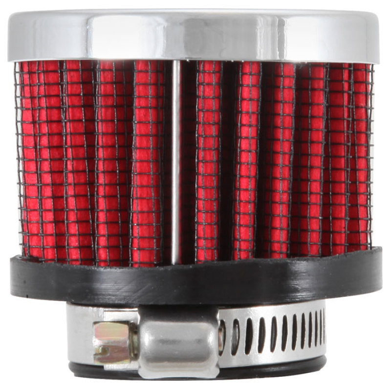 K&N Engineering Air Filters - Universal Fit K&N 1in Flange ID x 2in OD x 1.5 inch H Rubber Base Crankcase Vent Filter