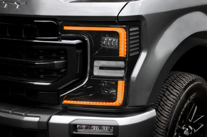 ORACLE Lighting Headlights Oracle 2022 Ford F250/350 Super Duty Dynamic ColorSHIFT Headlight DRL Kit w/Switchback SEE WARRANTY