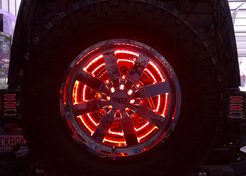 ORACLE Lighting Light Strip LED Oracle LED Illuminated Wheel Ring 3rd Brake Light - Red SEE WARRANTY