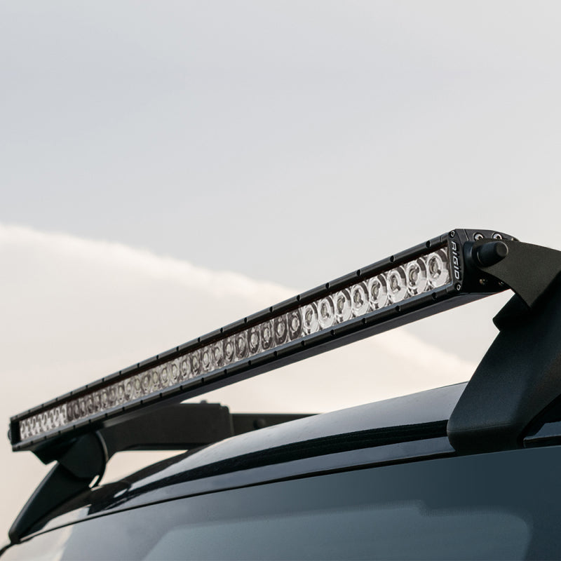 Rigid Industries Light Mounts Rigid Industries 2021 Ford Bronco Roof Rack Light Kit (Incl. SR spot/flood Combo Bar)