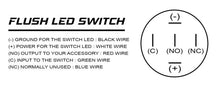 Load image into Gallery viewer, ORACLE Lighting Light Accessories and Wiring Oracle Pre-Wired Power Symbol On/Off Flush Mount LED Switch - Yellow SEE WARRANTY
