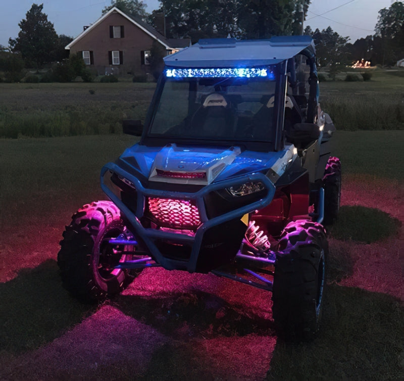 ORACLE Lighting Light Bars & Cubes Oracle Bluetooth + RF Underbody Rock Light Kit - 8 PCS - ColorSHIFT SEE WARRANTY