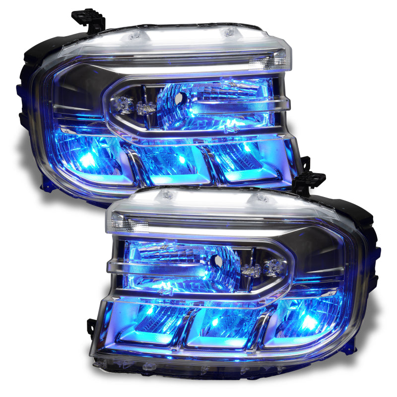 ORACLE Lighting Headlights Oracle 2022 Ford Maverick RGB Headlight Demon Eye Kit - ColorSHIFT w/Simple Controller SEE WARRANTY