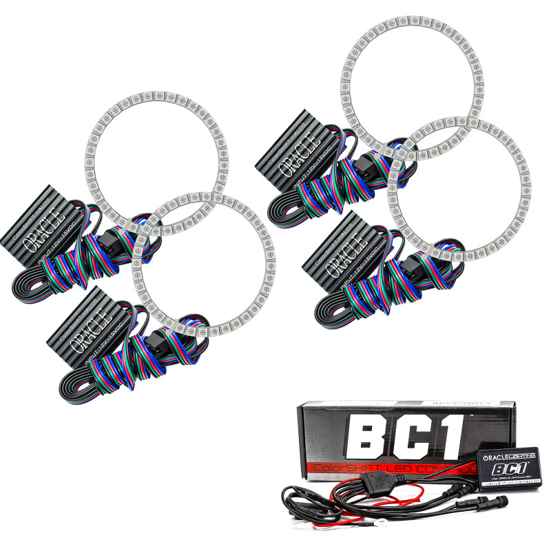 ORACLE Lighting Headlights Oracle GMC Terrain 12-13 Halo Kit - ColorSHIFT w/ BC1 Controller SEE WARRANTY