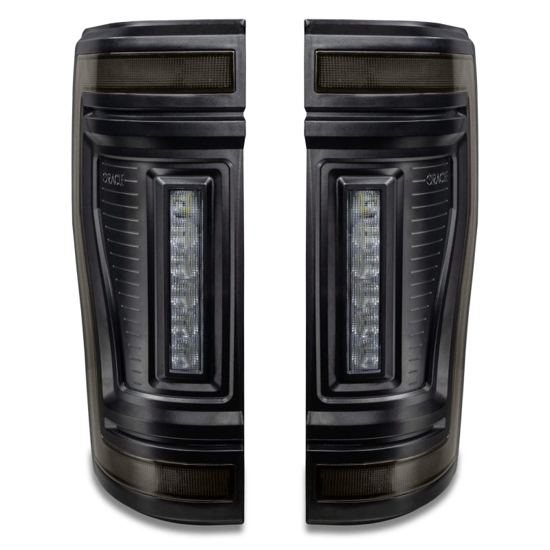 ORACLE Lighting Tail Lights Oracle Lighting 17-22 Ford F-250/350 (Black Series) Flush Mount LED Tail Lights SEE WARRANTY