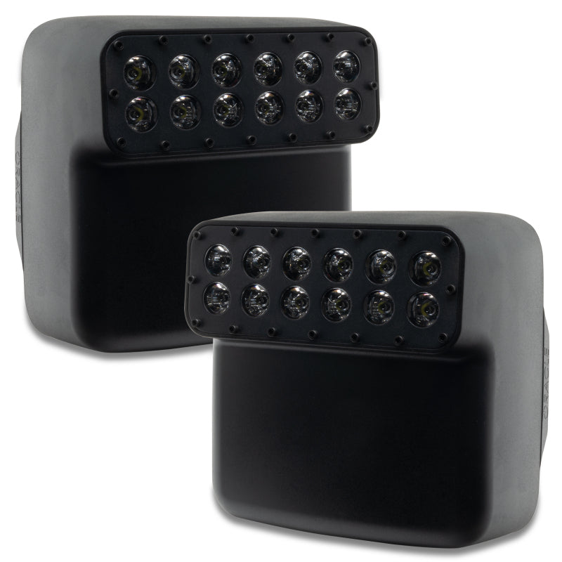 ORACLE Lighting Side Mirrors Oracle Lighting LED Off-Road Side Mirrors for Jeep Wrangler JL / Gladiator JT SEE WARRANTY