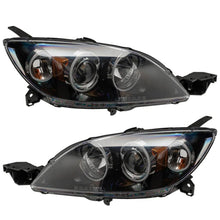 Load image into Gallery viewer, ORACLE Lighting Headlights Oracle 04-09 Mazda 3 SMD HL - Hatchback - Halogen Style - ColorSHIFT w/ BC1 Controller