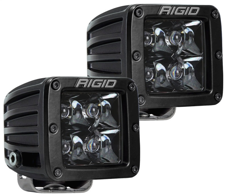 Rigid Industries Light Bars & Cubes Rigid Industries D-Series Midnight Edition - Spot - Set of 2