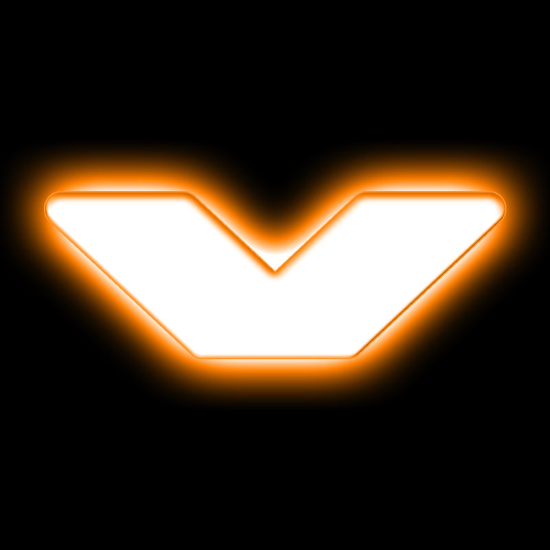 ORACLE Lighting Light Accessories and Wiring ORACLE Lighting Universal Illuminated LED Letter Badges - Matte Wht Surface Finish - V SEE WARRANTY