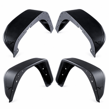 Load image into Gallery viewer, Combat Off Road black aluminum full fender set, two front fenders 15-1076 and two rear fenders 15-1079