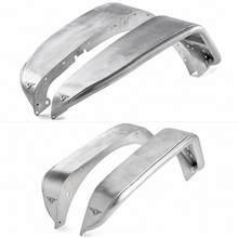 Load image into Gallery viewer, Combat Off Road raw aluminum full fender set, two front fenders 15-1176 and two rear fenders 15-1179