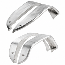 Load image into Gallery viewer, Combat Off Road raw aluminum full fender set, two front fenders 25-1176 and two rear fenders 25-1179
