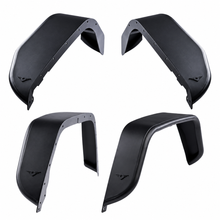 Load image into Gallery viewer, Combat Off Road black aluminum full fender set, two front fenders 35-1076 and two rear fenders 35-1079