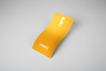 Load image into Gallery viewer, CMM Offroad yellow Cerakote finish swatch — available from Offroad Trading Company