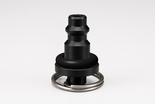 Load image into Gallery viewer, CMM Offroad black automotive air coupler cork — available from Offroad Trading Company