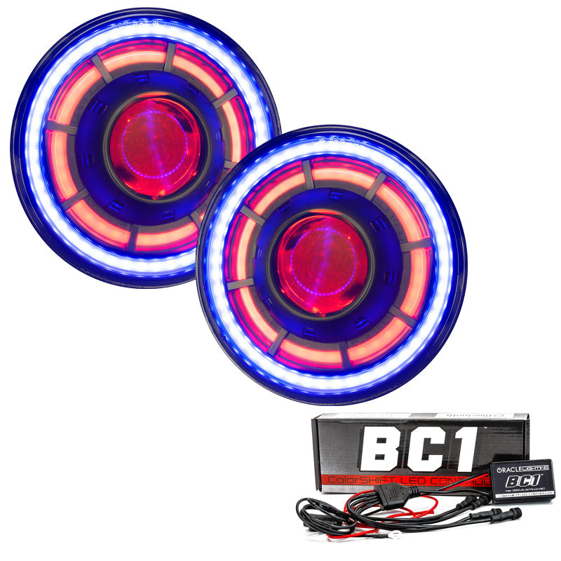 ORACLE Lighting Headlights Oracle Oculus 7in ColorSHIFT Bi-LED Projector Headlights for Jeep Wrangler JK SEE WARRANTY