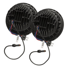Load image into Gallery viewer, ORACLE Lighting Headlights Oracle 7in High Powered LED Headlights - Black Bezel - Dynamic - Dynamic SEE WARRANTY