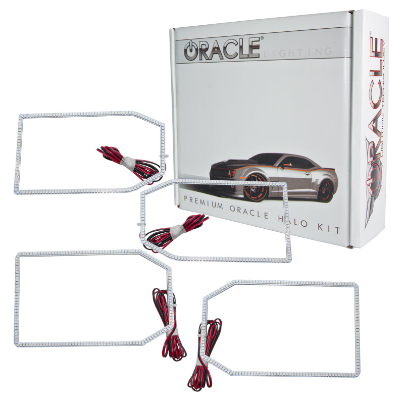 ORACLE Lighting Headlights Oracle Chevrolet Silverado 14-15 LED Halo Kit Non-Projector Style - White SEE WARRANTY