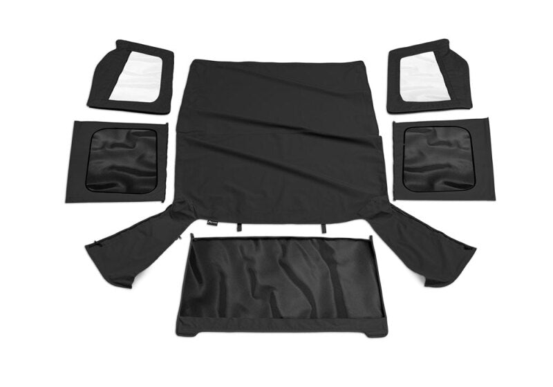 Rampage Soft Tops Rampage 1988-1995 Jeep Wrangler(YJ) OEM Replacement Top - Black Denim