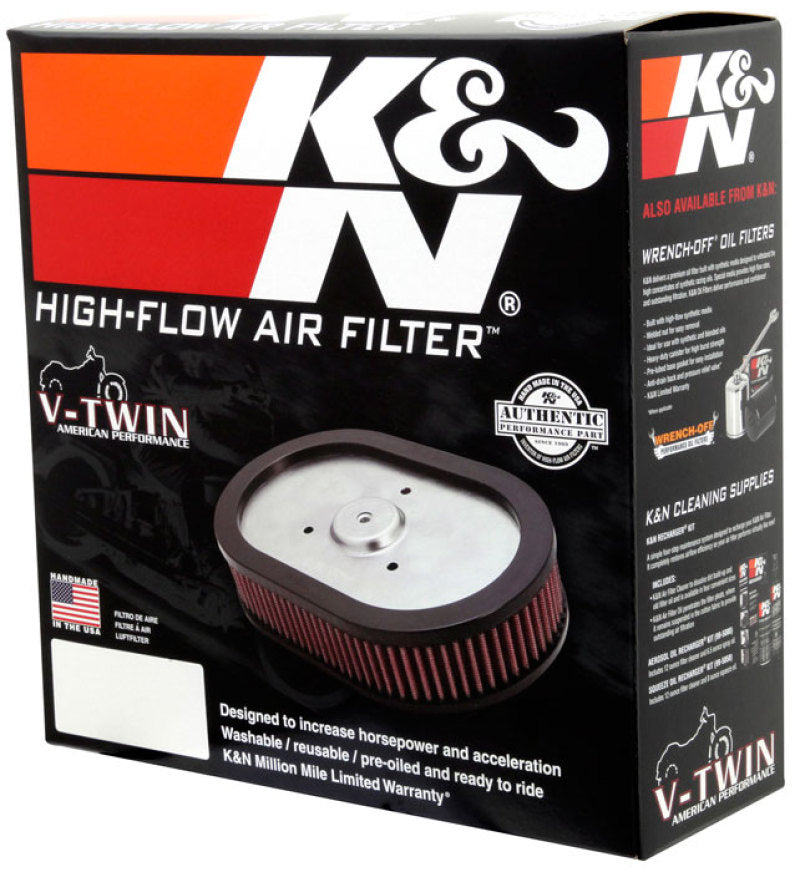 K&N Engineering Air Filters - Direct Fit K&N 88-12 Harley Davidson Sportster Screamin Eagle Element Replacement Air Filter