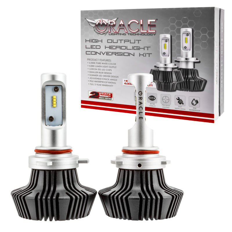 ORACLE Lighting Bulbs Oracle 9012 4000 Lumen LED Headlight Bulbs (Pair) - 6000K SEE WARRANTY