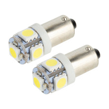 Load image into Gallery viewer, ORACLE Lighting Bulbs Oracle BA9S 5 LED 3 Chip Bayonet Bulbs (Pair) - White SEE WARRANTY