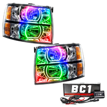 Load image into Gallery viewer, Oracle 07-13 Chevrolet Silverado SMD HL - Square - ColorSHIFT w/ BC1 Controller